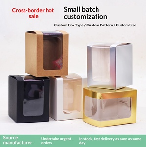 Custom Clear Window <b>Gift</b> <b>Boxes</b> for Jewelry, Candles, Toys & Glassware - Stock Ready - Product Image 5