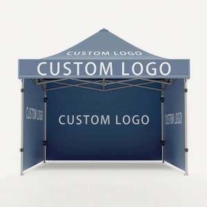 Gazebo Comercial Portátil de Aluminio con Impresión de Serigrafía, Tipo Extendido 3x3 10x20, Color Personalizado - Product Image 1