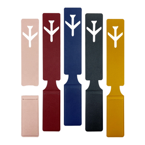 <span class=keywords><strong>Étiquette</strong></span> de <span class=keywords><strong>bagage</strong></span> d'embarquement HUSH personnalisée en PVC rayé, étanche, anti-perte, en matériau écologique, pour avion - Product Image 3