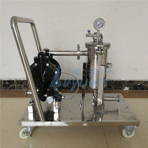 उच्च प्रवाह खाद्य ग्रेड निलंबन/316L स्टेनलेस स्टील फिल्टर बैग पानी के तरल/रस/बीयर/शराब/दूध शुद्ध करने के लिए आवास - Product Image 5