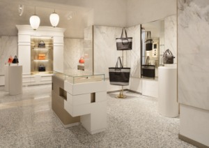 Diseño de interiores de boutique de bolsos de lujo: accesorios de tienda elegantes y vitrinas para bolsos de prestigio - Product Image 3