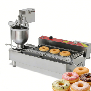 High Efficiency Automatic Donut Making <b>Machine</b> Industrial Mini Donut <b>Fryer</b> Forming <b>Machine</b> for Food Shop - Product Image 4