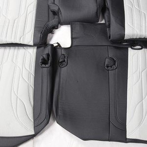 ผ้าคลุมเบาะรถยนต์รุ่นใหม่ของ GANE เหมาะสำหรับภายในรถ Outlander ทำจากหนัง Nappa ระบายอากาศได้ดีและป้องกันคราบสกปรก ผ้าคลุมเบาะหรูหรา - Product Image 4