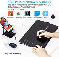 Huion Inspiroy H1060P Tablette graphique à dessin avec stylet