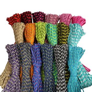 Corda da Arrampicata Resistente per Esterni 4mm, <span class=keywords><strong>Accessori</strong></span> per <span class=keywords><strong>Tenda</strong></span> da <span class=keywords><strong>Campeggio</strong></span> Antivento, Paracord 550 - Product Image 1
