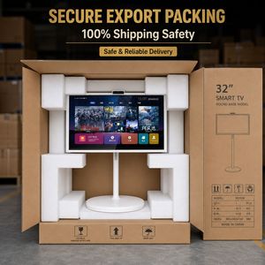 Téléviseur intelligent portable de <span class=keywords><strong>32</strong></span> pouces avec écran rotatif, support mobile pour hôtel, hall d'entrée, salon et bureau - Product Image 6