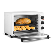 Meitong — mini four automatique portable, compacte, portable, 45 Litre, four à baguette de table domestique avec plaque chaude