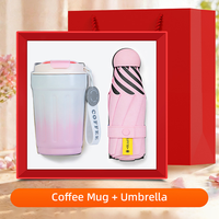 Ensemble Cadeau de Bureau : Tasse à Café, Parapluie, Fournitures pour Trajet Quotidien, Bureau, Salle de Réunion, Zone de Réception – Pack en Gros avec Logo Personnalisé