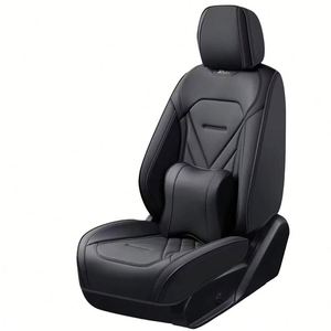 Housse de siège de voiture de luxe en cuir, style sport, 5 pièces, universelle toutes saisons, haute qualité, couverture intégrale ventilée – Offre Spéciale - Product Image 1