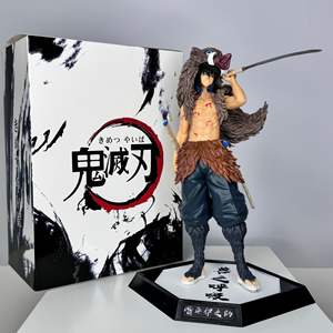 Figuras de Demon Slayer de Gran Tamaño en Oferta, Modelo de PVC de 30 cm, Juguetes Coleccionables de Inosuke Hashibira, Figuras de Acción GK, Juguete de Dibujos Animados - Product Image 5