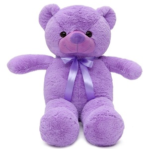 Wholesale 60cm Purple Teddy Bear Toy for Children Super Soft Plush with PP Cotton Filling Plush Teddy Bear - Product Image 5