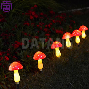 Lumière de jardin LED extérieure étanche à haute luminosité, simulation de champignon, style 3D, à brancher, avec indice de protection IP65 - Product Image 5