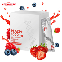Complément alimentaire à base de plantes OEM 1000mg NAD+ Nicotinamide Riboside PQQ Resvératrol pour l'énergie, l'antioxydation et le soutien immunitaire