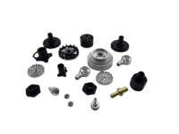 Services de tournage et de fraisage CNC de haute qualité, pièces de drone en acier inoxydable anodisé noir, accessoires d'assemblage