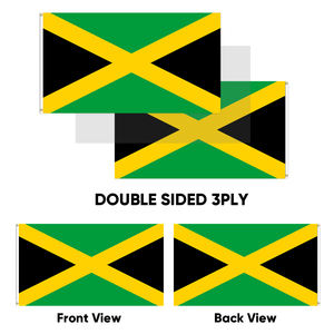批发3x5ft牙买加国旗68D/100D聚酯定制所有国家快速运输可靠供应商快速交货 - Product Image 4