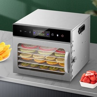 Séchoir à fruits secs à écran tactile à contrôle intelligent Déshydrateur de fruits Séchoir à fruits secs