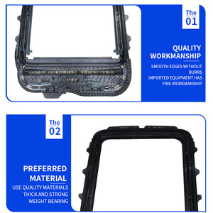 ชุดประกอบซันรูฟพร้อมโครงและขายึดกระจกสำหรับรถยนต์ Geely Emgrand GLGS Vision X6 สำหรับเปลี่ยนและซ่อมแซม - Product Image 2