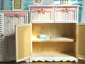 Living Room Furniture Cube <strong>Shoe</strong> <strong>Rack</strong> Cabinet Wooden <strong>Shoe</strong> Storage Cabinets <strong>Shoe</strong> <strong>Cupboard</strong> With Woven Basket Drawers - Product Image 6