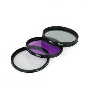 Set Filter lensa 3 dalam 1, 49MM, 52MM, 55MM, 58MM, 62MM, 67MM, 72MM, <span class=keywords><strong>77MM</strong></span> UV + <span class=keywords><strong>CPL</strong></span> + FLD, dengan tas untuk lensa kamera Pentax - Product Image 4