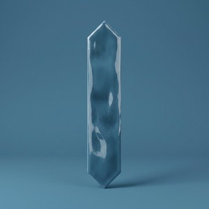 Piastrella Picket Ocean 5x25 cm 9 mm Lucida con Bordi Irregolari - Product Image 1