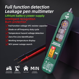 Testeur de fuite numérique BSIDE S8, multimètre, détecteur de tension, de condensateur et de température rechargeable, pour usage domestique - Product Image 1