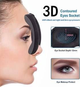 عرض خاص: قناع نوم ثلاثي الأبعاد قابل للتخصيص بضغط صفر على العين، بتصميم يحجب الضوء بنسبة 100%، مثالي للنوم على الجانب - Product Image 5