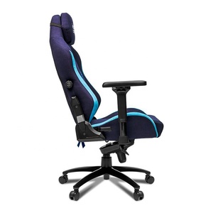<span class=keywords><strong>Chaise</strong></span> de jeu ergonomique de haute qualité en tissu bleu foncé, <span class=keywords><strong>chaise</strong></span> de jeu <span class=keywords><strong>pour</strong></span> ordinateur, <span class=keywords><strong>chaise</strong></span> de jeu <span class=keywords><strong>pour</strong></span> jeux vidéo, grande et haute, <span class=keywords><strong>pour</strong></span> les joueurs exigeants - Product Image 4