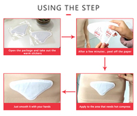 Patch pour soulager la douleur menstruelle, nouveau modèle, Oem, chauffage rapide, chaleur profonde, appareil sur mesure, vente en gros
