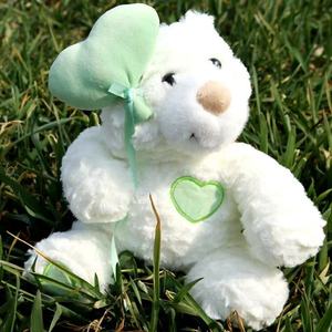 San valentino orsacchiotto peluche peluche Patchwork carino con palloncino morbido PP che riempie il tema del cuore d'amore nuova Idea regalo - Product Image 2