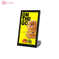 Tablette Android en forme de L pour affichage numérique, écran tactile LCD de 10,1/15,6 pouces, menu alimentaire pour les restaurants
