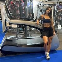 Cinta de correr comercial de suministro de fábrica para uso en gimnasio de Fitness profesional Body Fit Fitness Motor eléctrico para correr cinta de correr