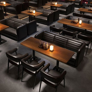 Mobilier pour restaurant occidental, salon chicha, barbecue, café, table et chaise de bar, club de nuit musical, discothèque, KTV, canapé de cabine - Product Image 1