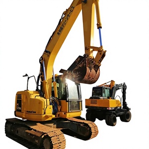 Excavatrice Komatsu PC120-8 de 20 tonnes, machine de terrassement hydraulique avec godet de 1,2 m³, équipement de construction d'occasion - Product Image 1