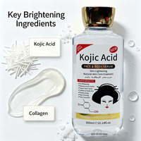 Sérum Éclaircissant Naturel en Gros pour la Peau OEM à l'Acide Kojique, au Collagène et à la Vitamine C – Améliore l'Élasticité de la Peau du Visage et du Corps