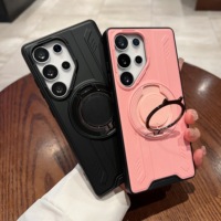 Coque de téléphone de chargement sans fil de luxe magnétique pour S25/S24/S23 pour A14/A15/A35/A55/S25 Edge Guangzhou Origin TPU PC