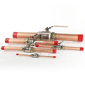 Driedelige medische gasbalventielen voor de gezondheidszorg en zuurstofdiensten, medische gasventielen 600 WOG zuurstofreinigd voor medische gasaansluitingen - Product Image 1