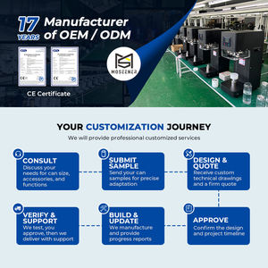 เครื่องปิดผนึกเครื่องดื่มเชิงพาณิชย์ MOSEENER เครื่องปิดฝากระป๋องสำหรับเครื่องดื่มโซดาและกระป๋องอาหารสำหรับร้านอาหาร - Product Image 4