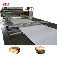Línea de Producción de Pastel de Chocolate y Pastel Jaffa Totalmente Automática y Multifuncional HG