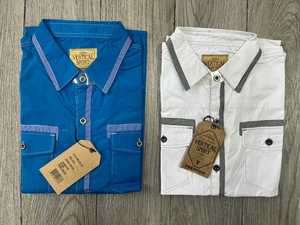 Распродажа остатков: Мужская деловая рубашка Smart Fit с коротким рукавом, формальная, в различных цветах - Product Image 5