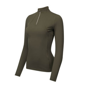 Vêtements de compétition d'équitation OEM, sous-vêtement de base pour l'entraînement équestre, chemise d'équitation à manches longues pour femmes - Product Image 4