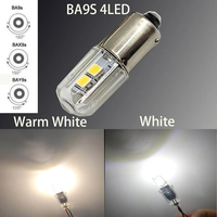 Ampoule LED E10 T4W H21W BA9S BA9 BA9S 57 756 1816 1891 1893 pour voiture, ampoule de signalisation LED 6V 6.3V 12V, ampoule LED d'avertissement