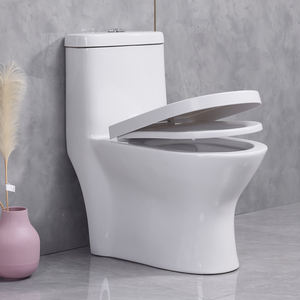 小さな家のための超クールなフラッシュ便座; 直接フラッシュセラミック家庭用節水サイレントサイフォン型便座 - Product Image 5