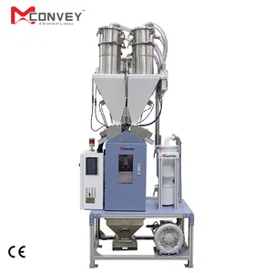 PLC 200 kg/giờ nguyên liệu nhựa chất liệu Mixer 6 thành phần gravimetric hàng loạt máy xay sinh tố với Auto Loader cho bộ phim Máy thổi