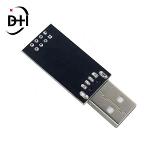 ESP01 โปรแกรมเมอร์อะแดปเตอร์ UART ESP-01 CH340G USB ไปยัง ESP8266 ดีบักเกอร์ไร้สายไวไฟบอร์ดพัฒนาโมดูล ESP-01 บอร์ดทดสอบ - Product Image 5