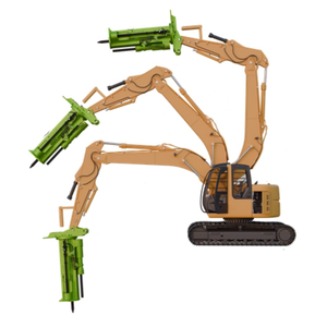 Machine intégrée à haute efficacité pour le forage et la fissuration Séparateur de roche de carrière de séparation de pierre hydraulique - Product Image 3