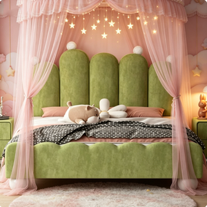 Lit <span class=keywords><strong>pour</strong></span> enfants sur mesure haut de gamme Chine Chicheng <span class=keywords><strong>pour</strong></span> garçons et filles, lit canapé, tailles spéciales, structure en bois de pin dégarnissant - Product Image 5
