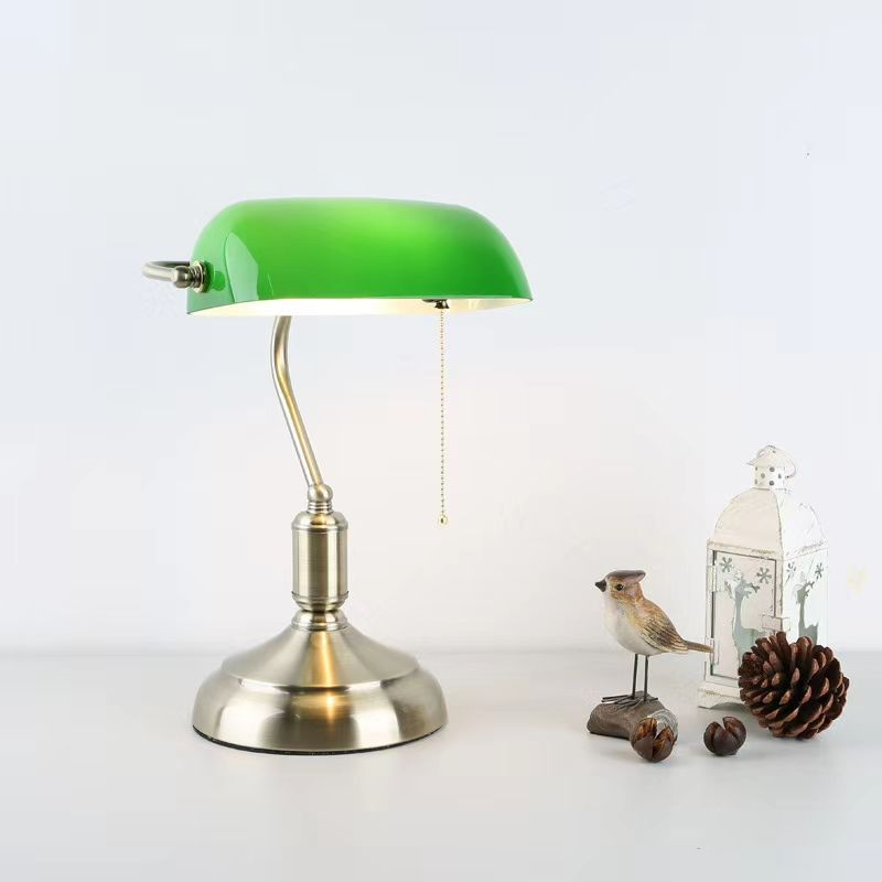 Fcmila XD028 European Modern Antique Style Desk Lamp - LED Reading Light with Adjustable Color Tempe