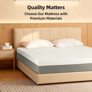12-Inch Premium KING Mattress-Adjustable 4-Layer Foam <b>Sofa</b> & Mattress-Modern Design Faux Leather Wood <b>Frame</b> Ultra-Breathable - Product Image 4