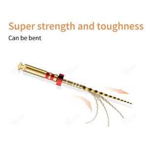 6pcs Multi-Power Dental Endodontic Rotary <b>Files</b> Heat Activated Metal Root Canal Equipment Accessories - Product Image 6