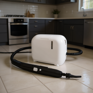 Nettoyeur vapeur 1500W, réservoir d'eau de 900 ml, pression de 3 bars, machine de nettoyage électrique portative pour la maison - Product Image 2